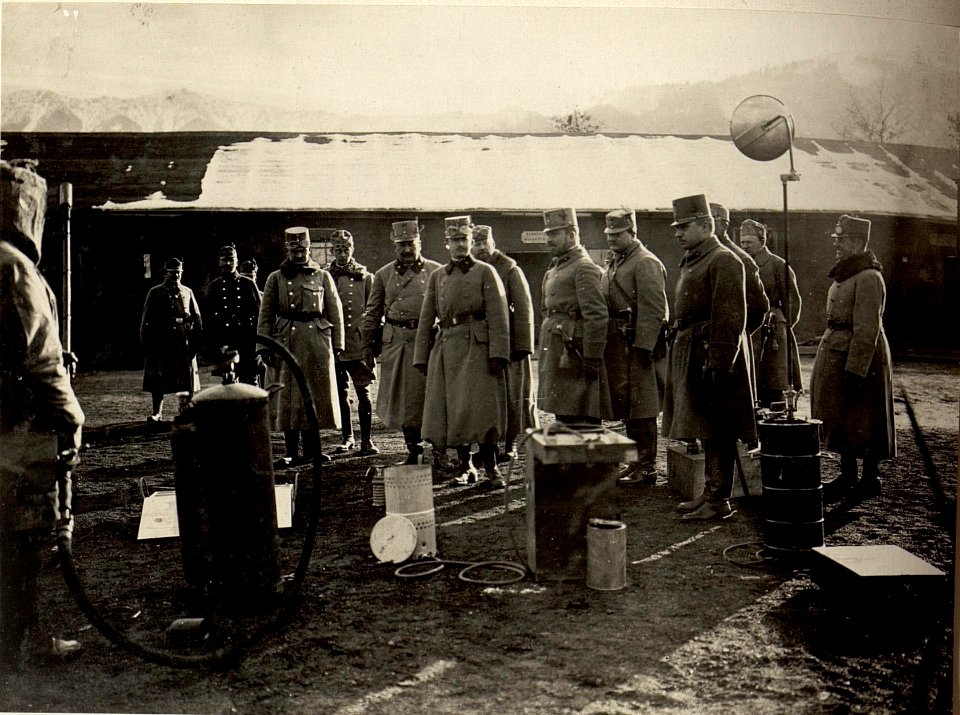 Erzherzog Karl Franz Josef, Besuch im Schanzzeugdepot Nr. 7 in Warmbad Villach. (BildID 15466055)