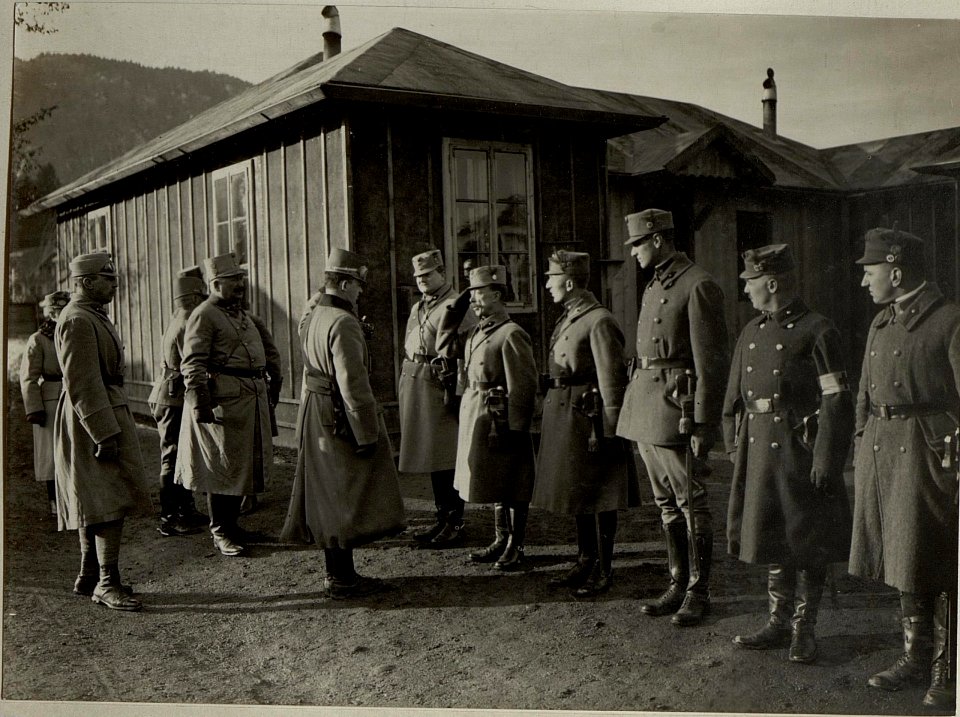 Erzherzog Karl Franz Josef, Besuch im Schanzzeugdepot Nr. 7 in Warmbad Villach. (BildID 15466083)