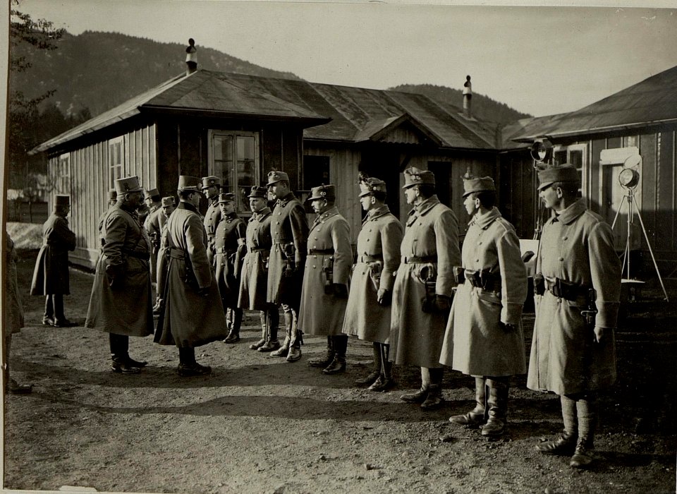 Erzherzog Karl Franz Josef, Besuch im Schanzzeugdepot Nr. 7 in Warmbad Villach. (BildID 15466090)