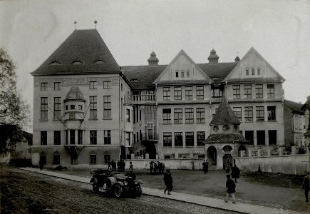 Erzherzog Karl I in Mediasch (Medyges), 27.11.1916 (BildID 15549446)