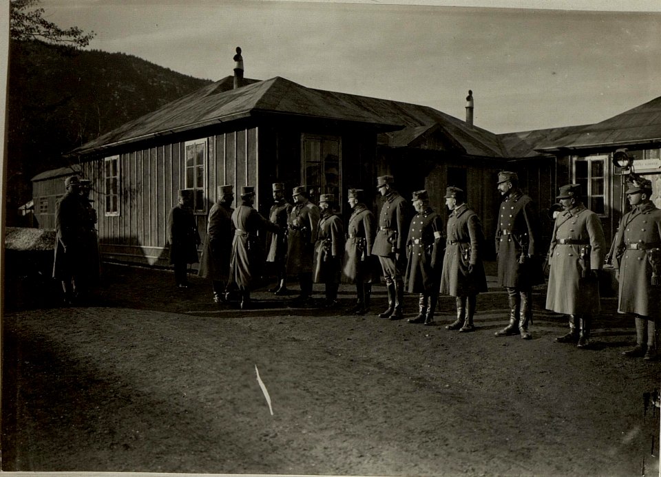 Erzherzog Karl Franz Josef, Besuch im Schanzzeugdepot Nr. 7 in Warmbad Villach. (BildID 15466076)