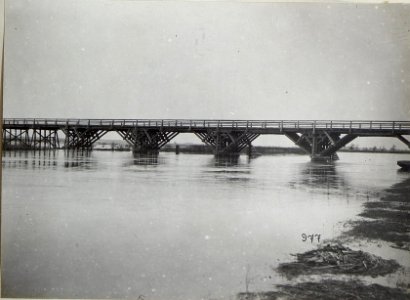 Eröffnung der Linsingen Brücke, wahrscheinlich nahe Kowel (BildID 15683148)