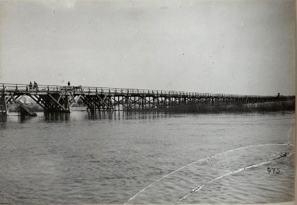 Eröffnung der Linsingen Brücke, wahrscheinlich nahe Kowel (BildID 15683134)