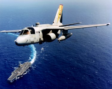 ES-3A CAG bird VQ-5 over CVN-72 1998