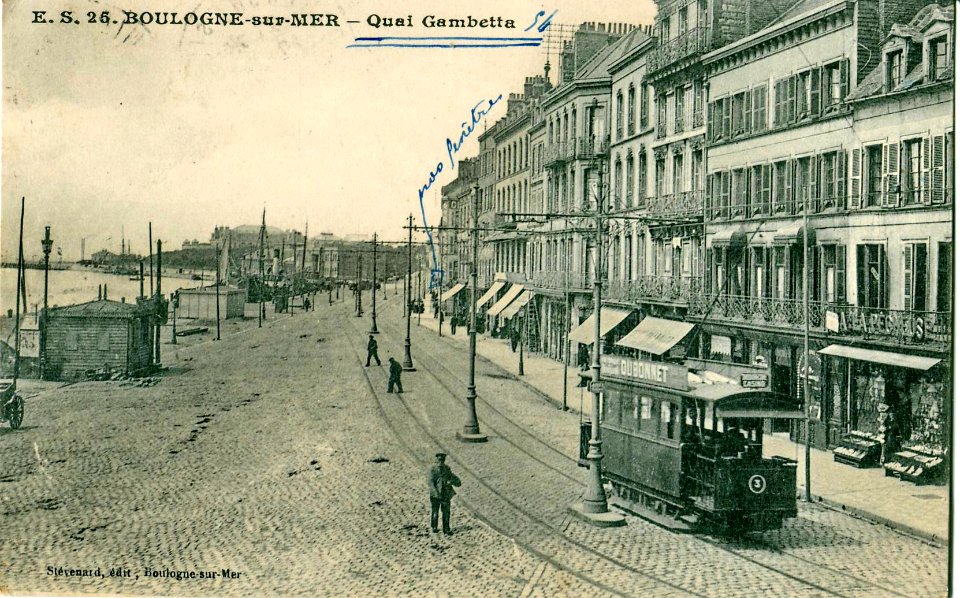 ES 26 - BOULOGNE-SUR-MER - Quai Gambetta