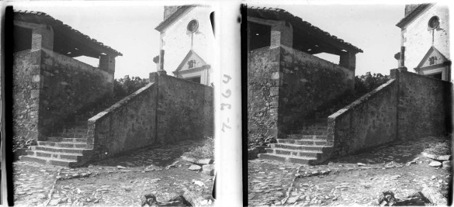 Escala de l'església de Bergús