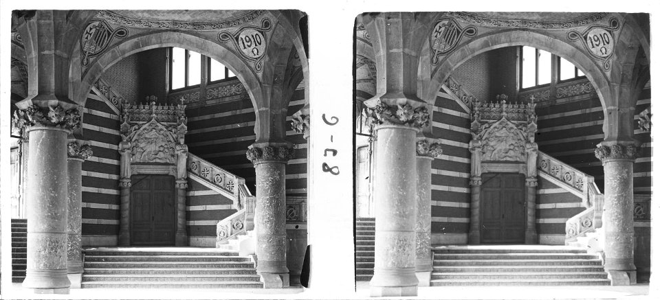 Escala monumental de l'Hospital de Sant Pau