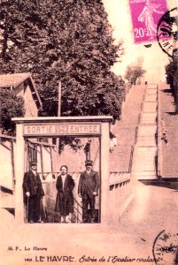 Escalier mécanique du Havre 1