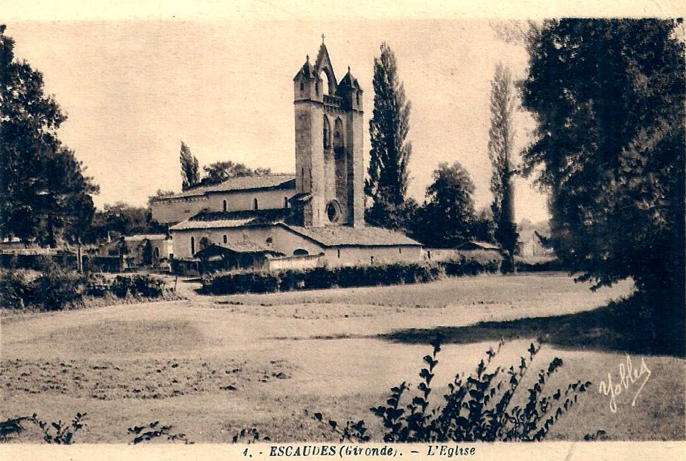 Escaudes - église