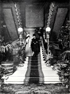 Escalera principal del edificio de Blanco y Negro, de Franzen, Blanco y Negro, 31-03-1900