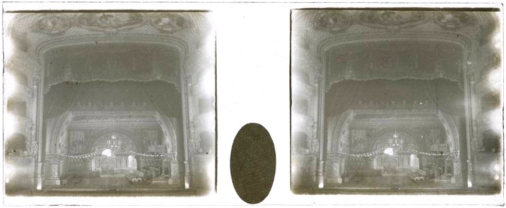 Escenari decorat del Gran Teatre del Liceu (AFCEC BORDONS X 270)