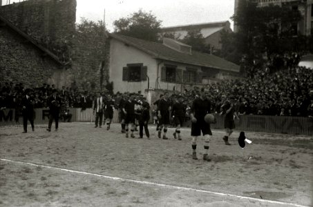 Escenas de la final de Campeonato de España en el campo de Atotxa entre los equipos del Real Unión y Real Madrid (1-0) (7 de 18) - Fondo Car-Kutxa Fototeka