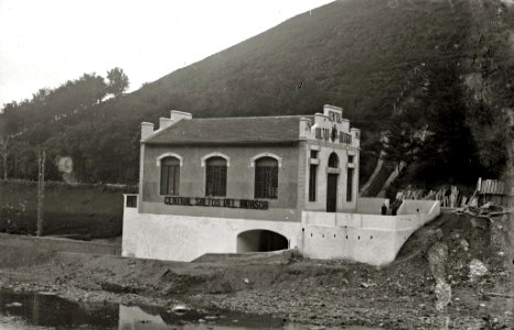 Escenas de la inauguración de una central eléctrica en el río Bidasoa (7 de 19) - Fondo Car-Kutxa Fototeka