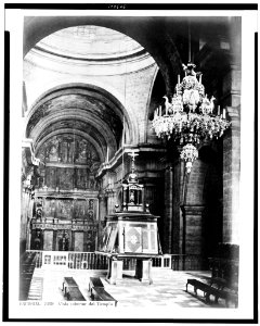 Escorial. Vista interior del Templo LCCN94511740