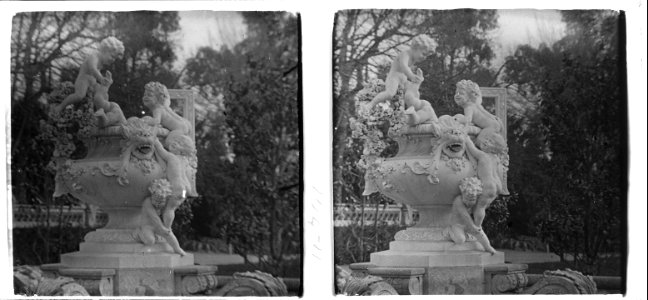 Escultura de gerro amb nens al Parc de la Ciutadella de Barcelona (SaP 741 11)