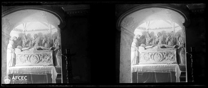 Escultures al cor del Monestir de Santa Maria de Sixena