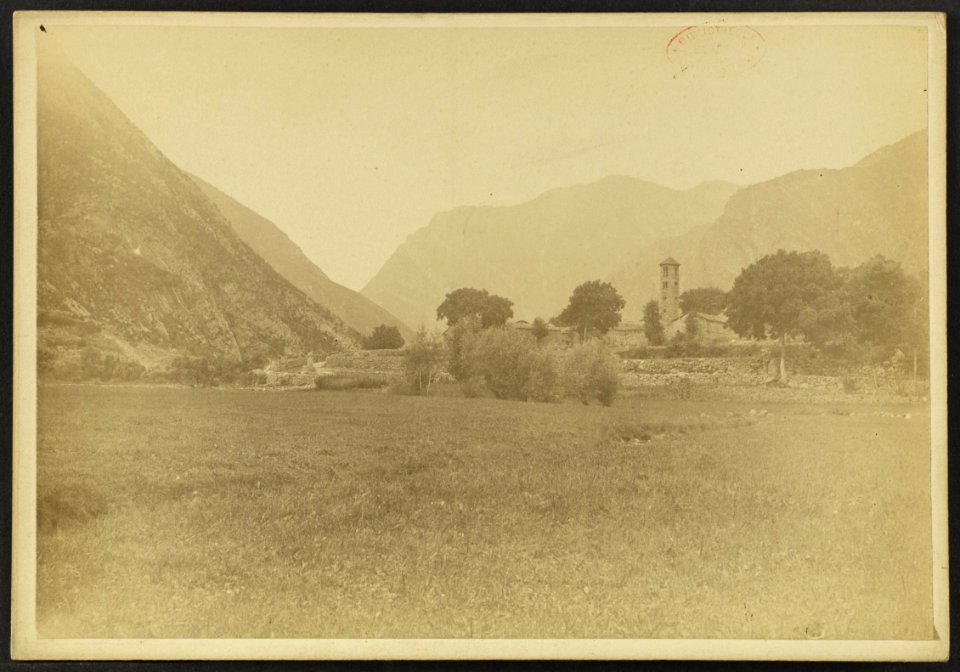 Església de Santa Coloma d'Andorra - J-A Brutails - Université Bordeaux Montaigne - 1955