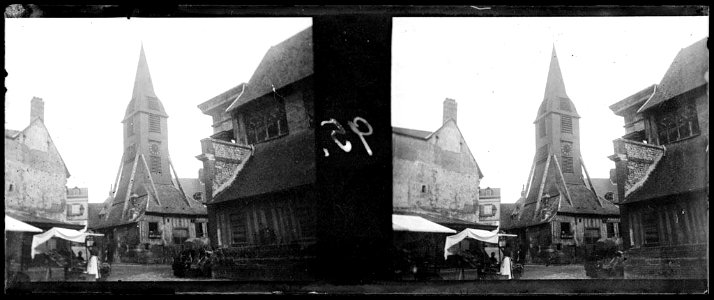 Església de Santa Catalina a Honfleur, a la regió francesa de Normandia
