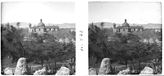 Església des del Parc de la Ciutadella de Barcelona