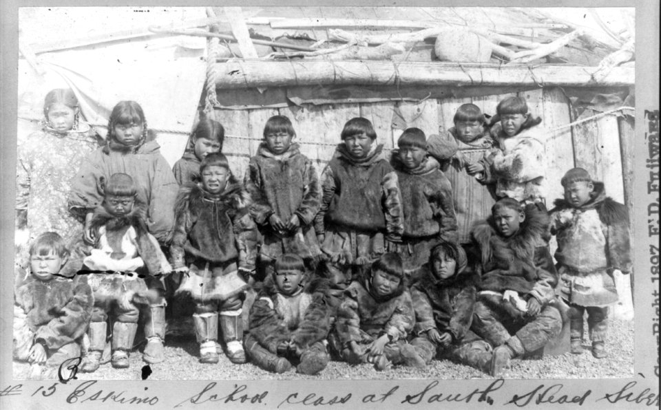 Eskimo school at South Head, Siberia LCCN2004670871