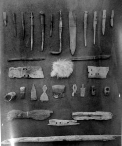 Eskimo relics from Lady Franklin Bay Expedition, 1881-84 (41626063524)