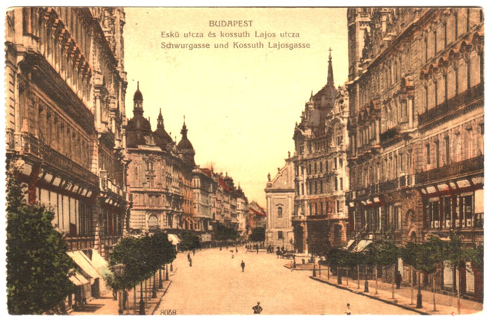 Eskü utcza - 1910