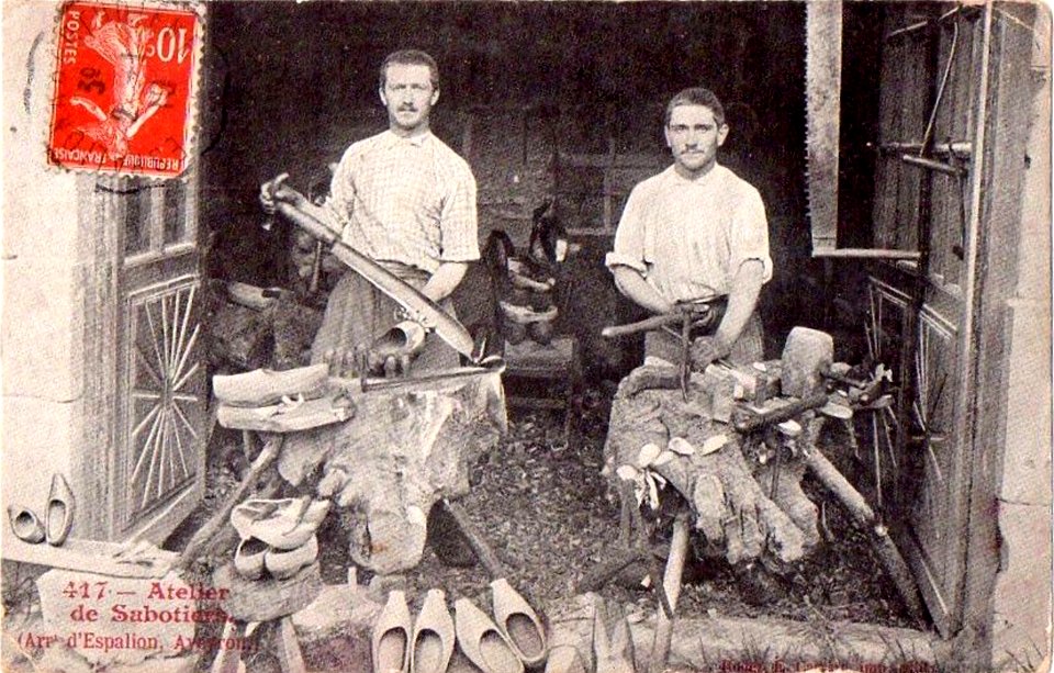 Espalion - Atelier de sabotier