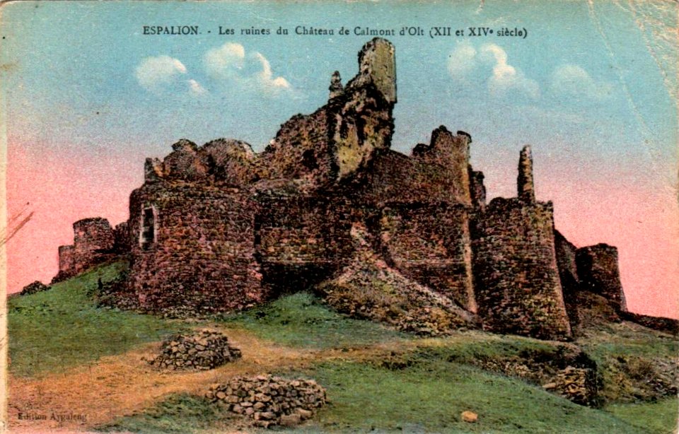 Espalion - Château de Calmont d'Olt 1a