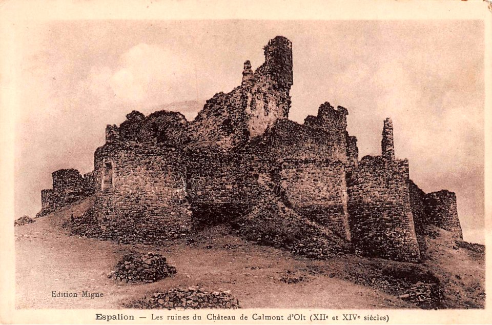 Espalion - Château de Calmont d'Olt 1b