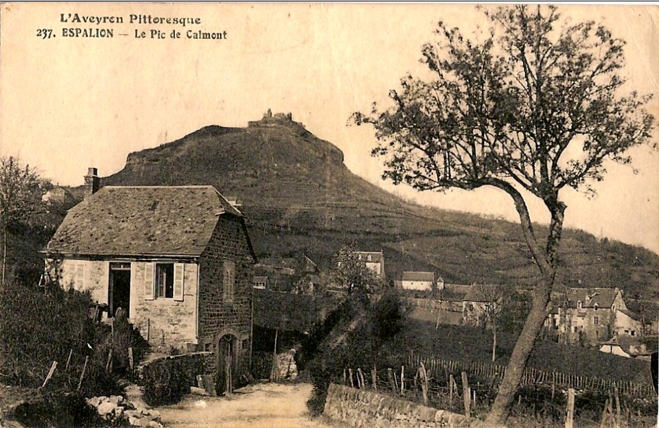 Espalion - Pic de Calmont