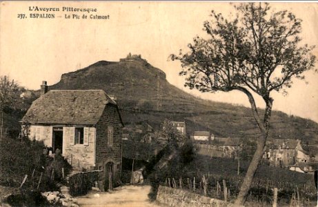 Espalion - Pic de Calmont