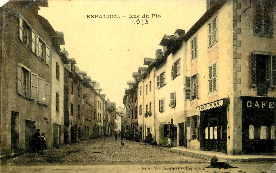 Espalion - Rue du Plo