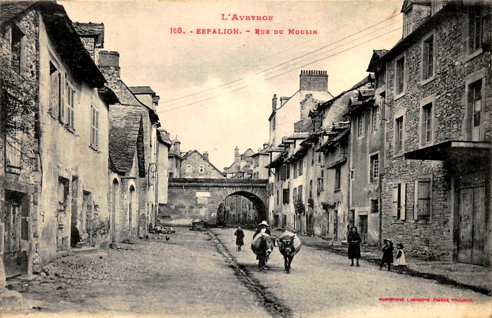 Espalion - Rue du Moulin