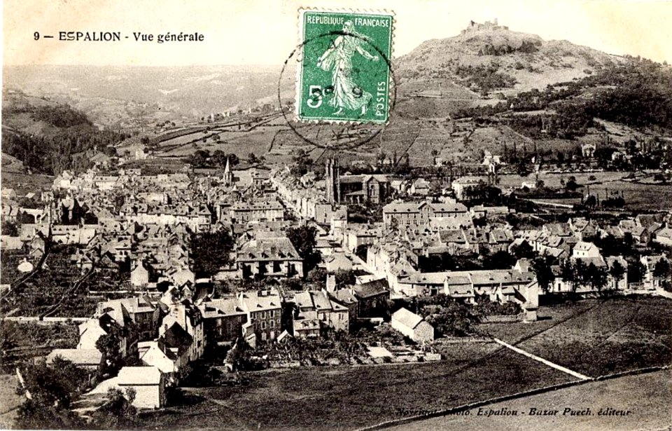 Espalion - vue générale 3