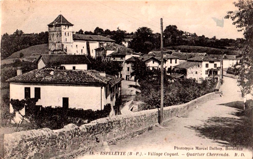 Espelette - quartier Cherenda