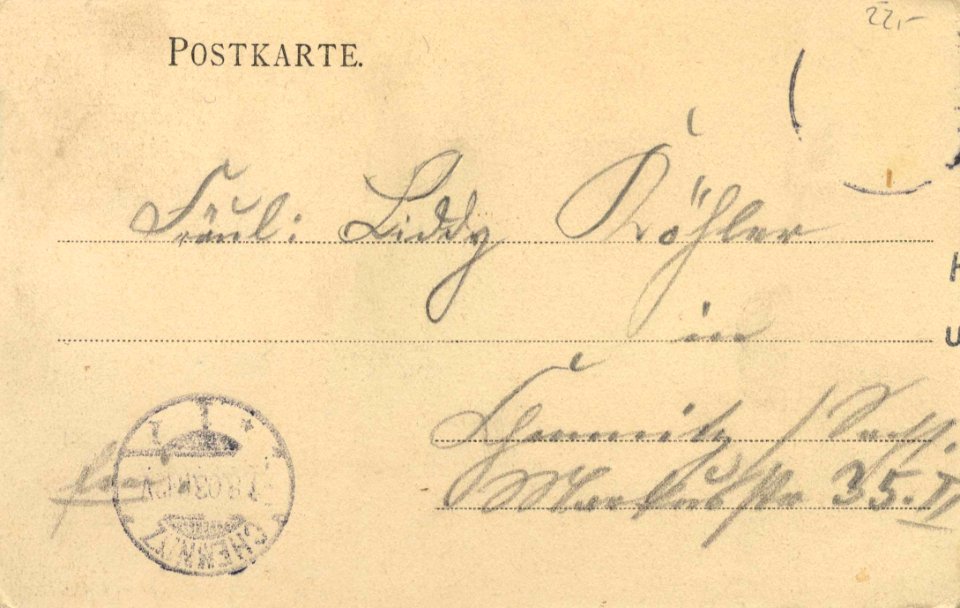 Essen (Ruhr), Nordrhein-Westfalen - Postamt (back) (Zeno Ansichtskarten)