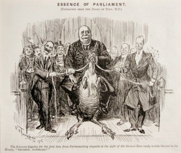 Essence of Parliament -F.H. Townsend, 1916