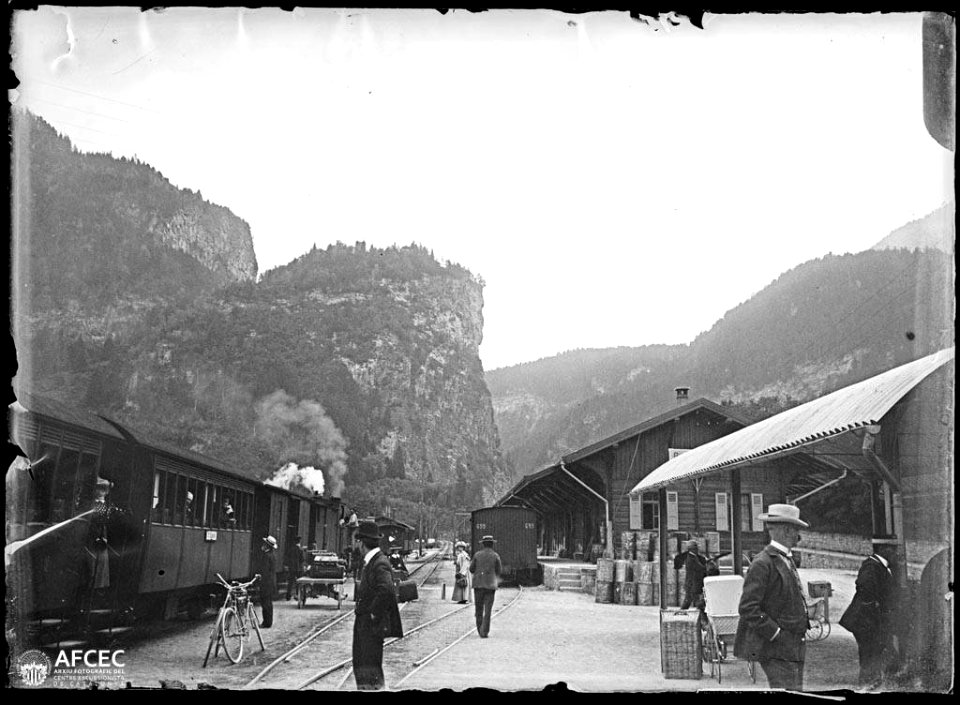 Estació de tren molt concorreguda de Suïssa