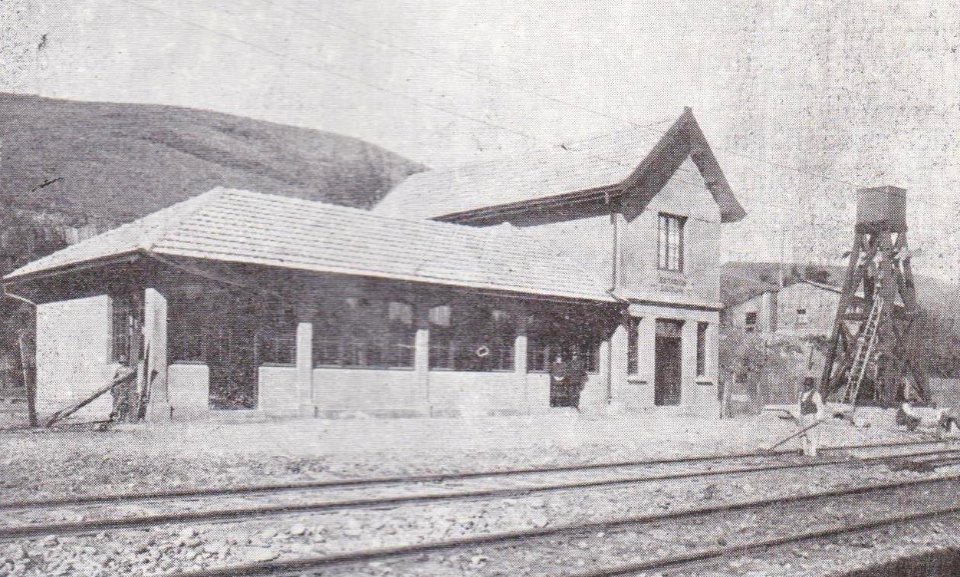 Estación Diuquín - Congreso de Ferrocarriles del Estado (1929)