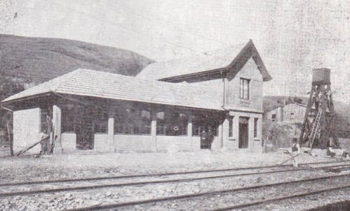 Estación Diuquín - Congreso de Ferrocarriles del Estado (1929)