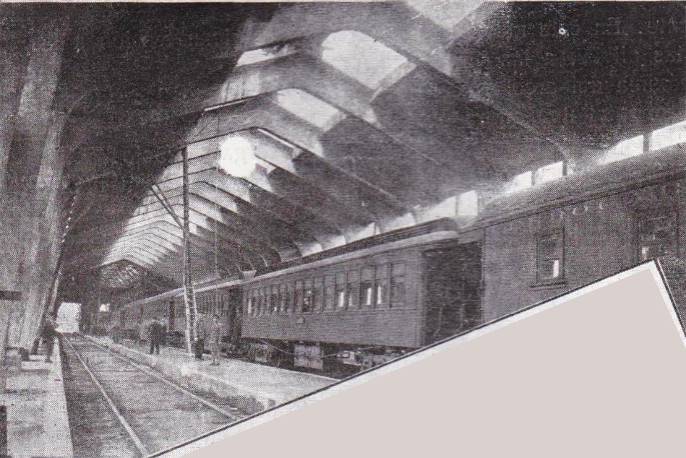 Estación Temuco - Congreso de Ferrocarriles del Estado (1929)
