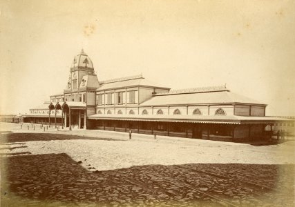 Estación Central de los Ferro-carriles Unidos (Junior, 1876)