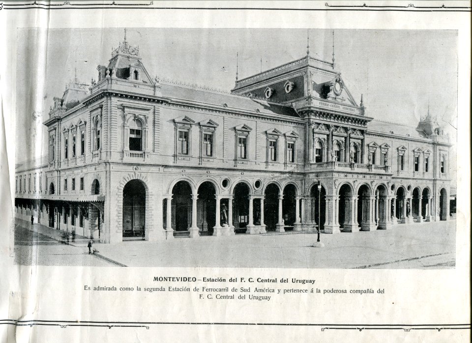 Estación del F. C. Central del Uruguay