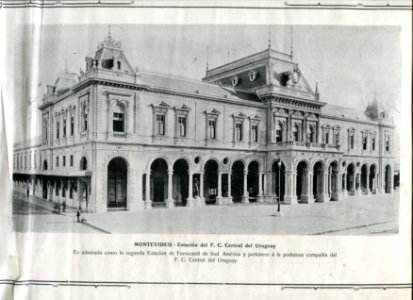Estación del F. C. Central del Uruguay