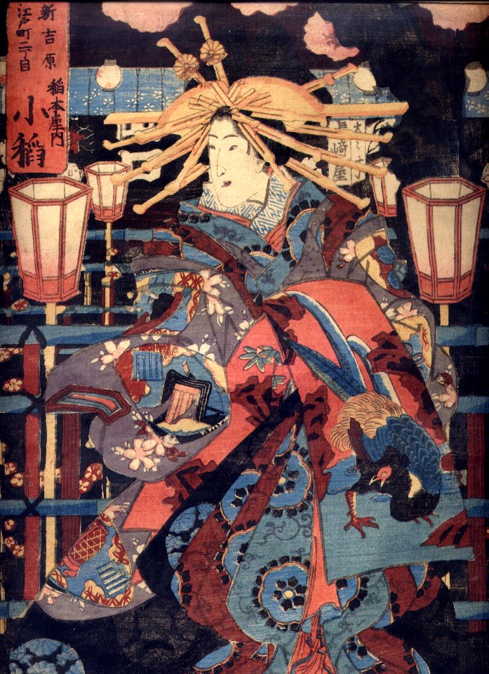Estampe japonaise femme