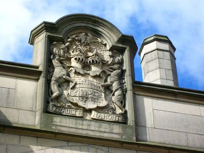 Nottingham castle coat-of-arms photo