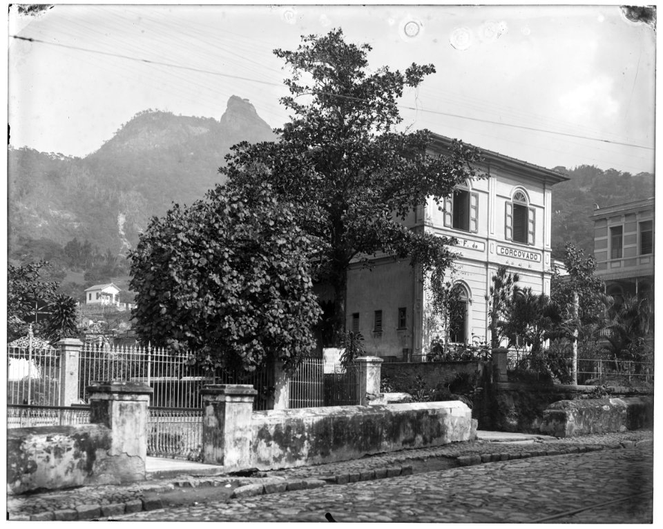 Estação do Cosme Velho, Estrada de Ferro do Corcovado, Km 0