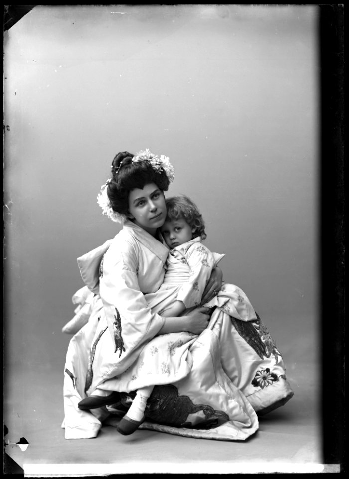 Ester Osborne in Madame Butterfly at Kungliga Operan 1908 - SMV - GO019