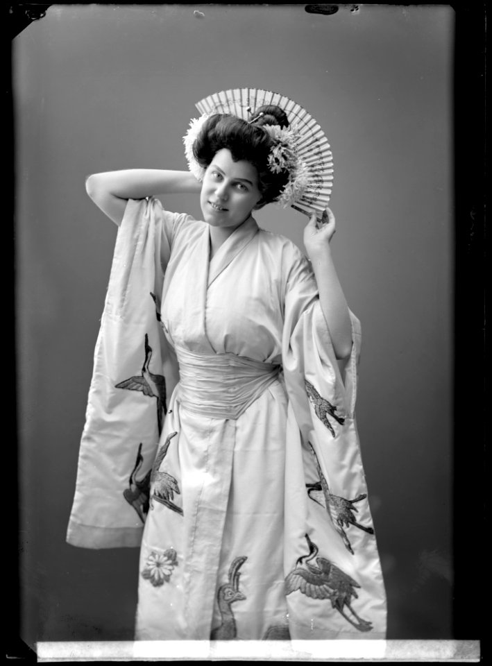 Ester Osborne in Madame Butterfly at Kungliga Operan 1908 - SMV - NO012