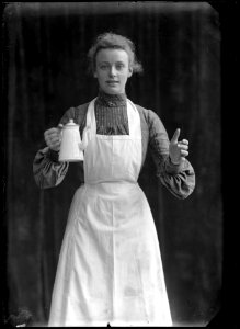Ester Textorius in Allt på sin rätta plats at Södra teatern 1906 - SMV - NT001